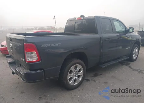 2021 Ram 1500 Big Horn 4X4 6'4 Box from USA, damaged, VIN 1C6SRFBT2MN777417